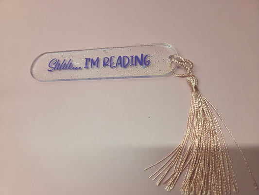 Bookmark- shhh.... I'm reading