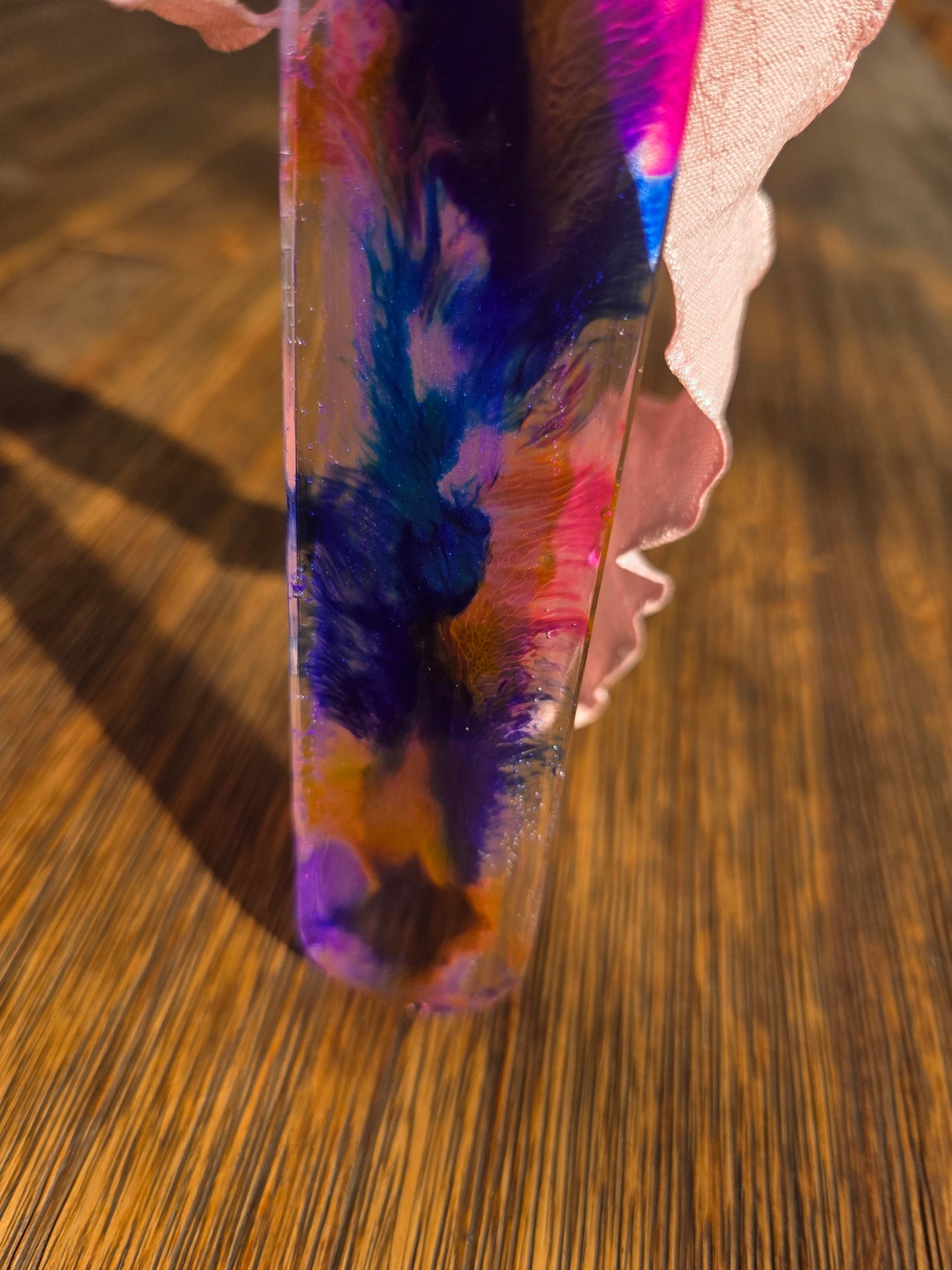 Resin bookmark
