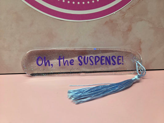 Bookmark- Oh , the suspense