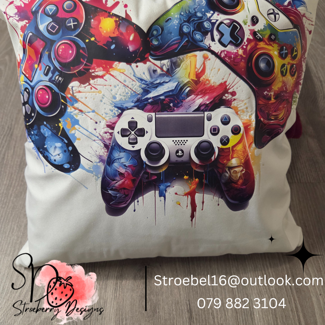 Gamers cushion cover