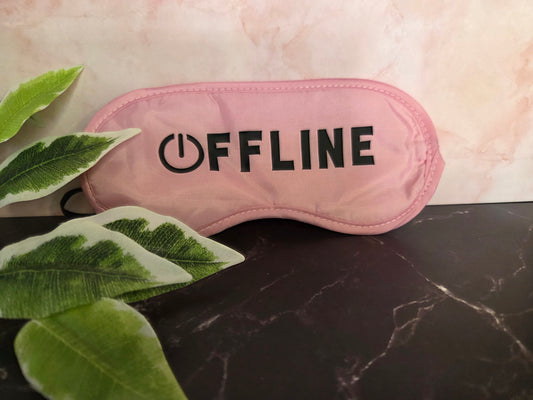 Offline sleeping mask