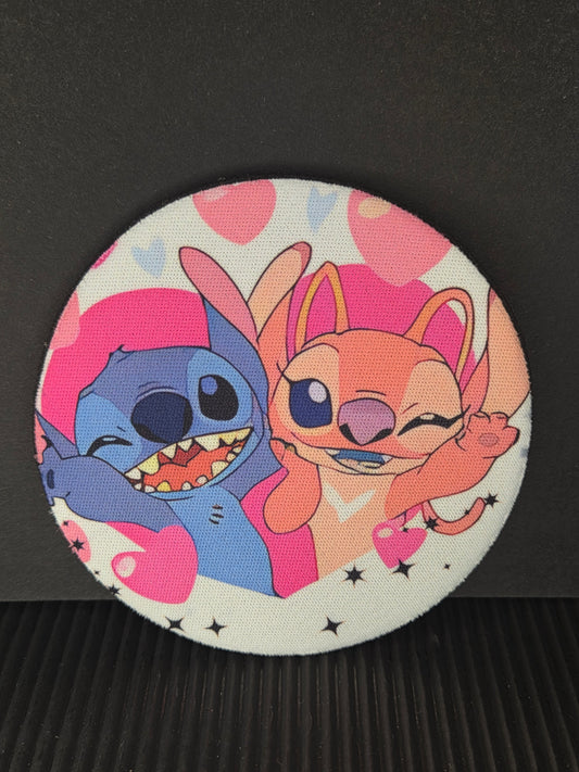 Stitch & Angel Sublimated Coaster