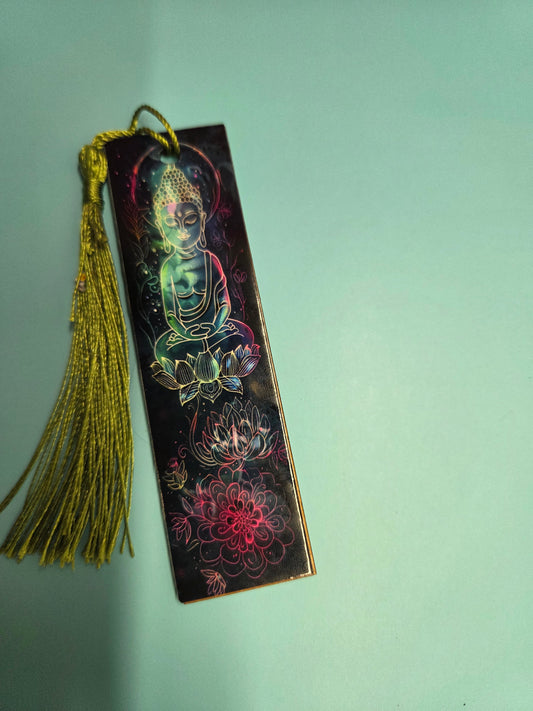 Serene Buddha Bookmark 🌿