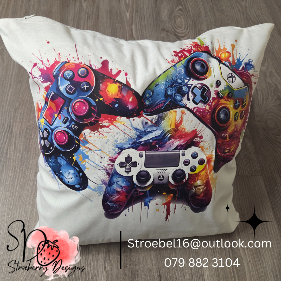 Gamers cushion cover