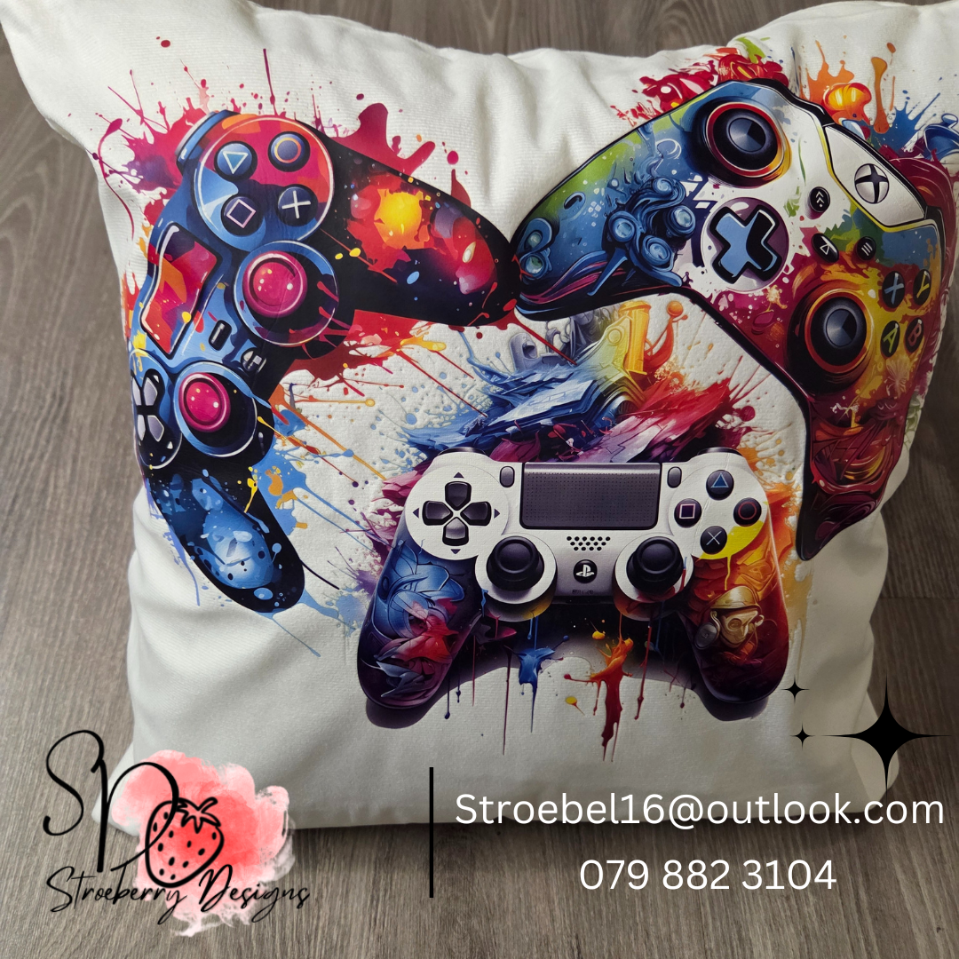 Gamers cushion cover