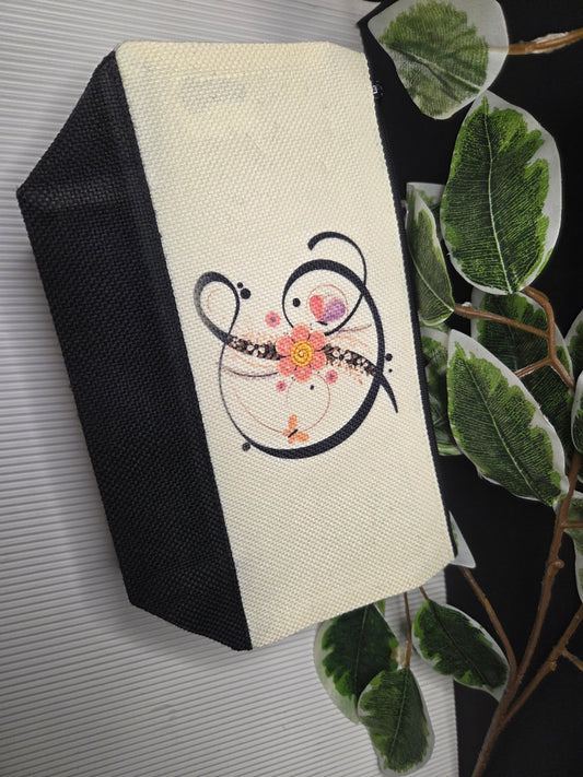 Two toned canvas bag