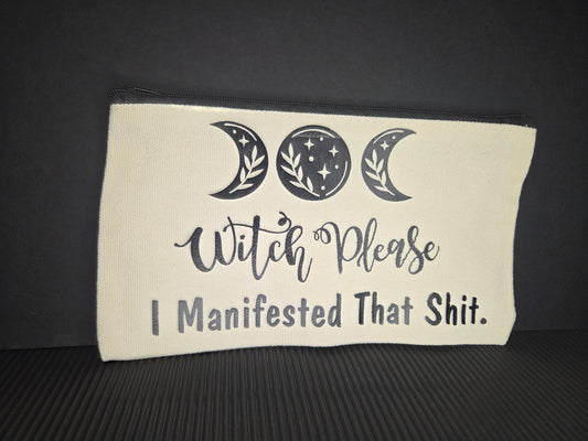 Witch please canvas bag