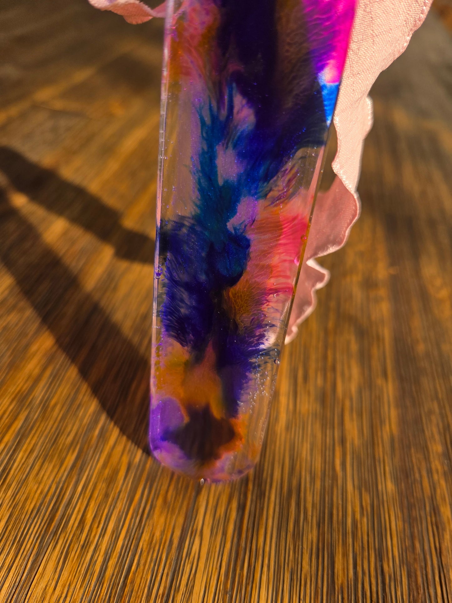 Resin bookmark