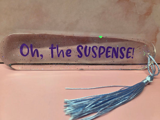 Bookmark- Oh , the suspense