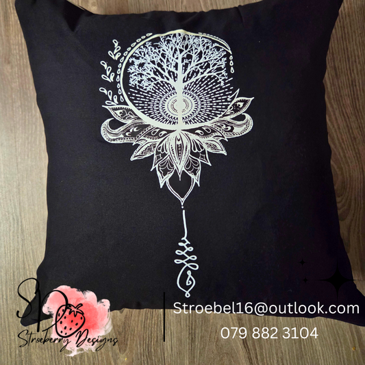 Tree of Life Mandala Cushion Cover