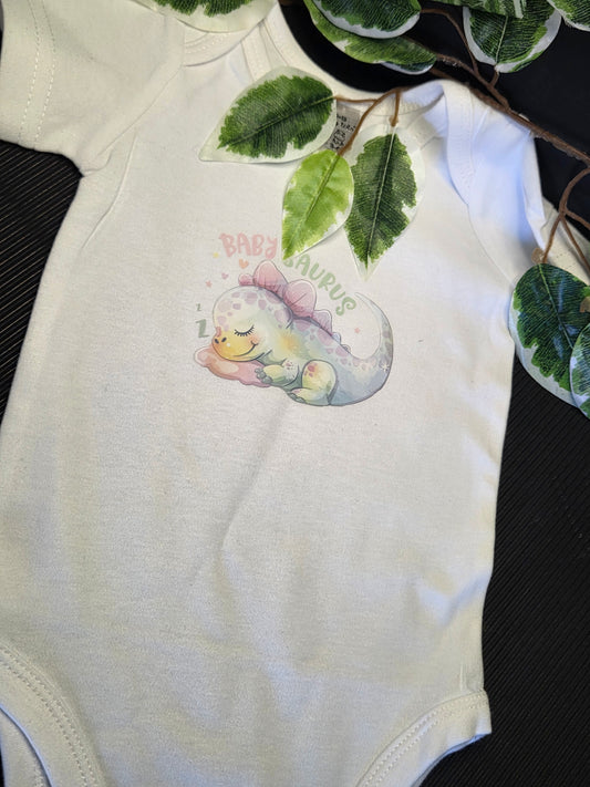 BabySaurus Bodysuit (3–6 Months)